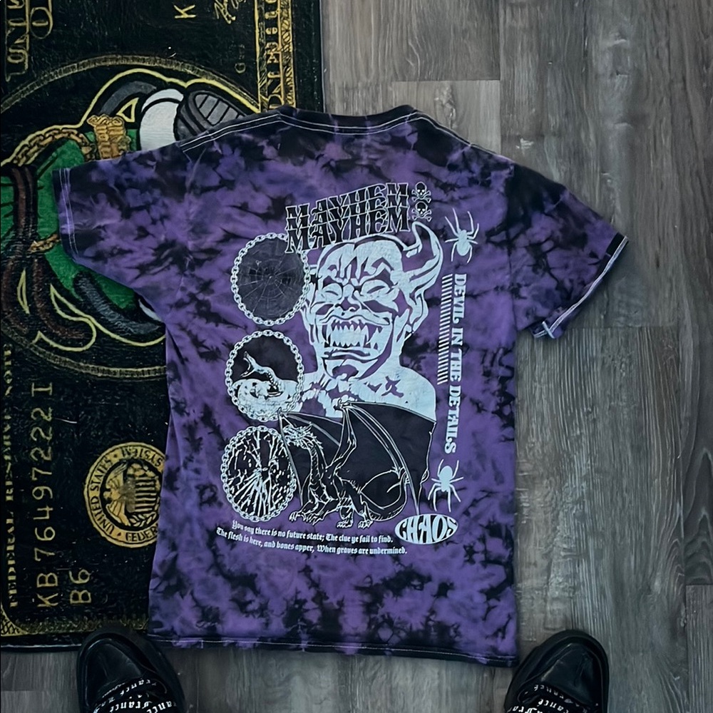 Purple Graphic T-Shirt